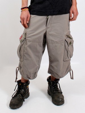 Toonzshop 3/4 Molecule Cargo Pants 45056 Broek Heren Grijs | 513049-CGP