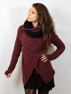 Toonzshop Adrika Cardigan Cardigan Dames Wine | 912807-ZOM