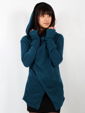 Toonzshop Adrika Cardigan Cardigan Dames Blauw Zwart | 107596-BSP