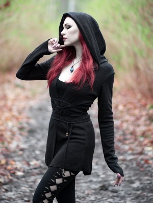 Toonzshop Akwaä Hooded Jacket Jassen Dames Zwart | 298760-PIT