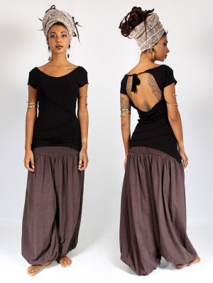 Toonzshop Amnakalya Top Topjes Dames Zwart | 958740-GSV