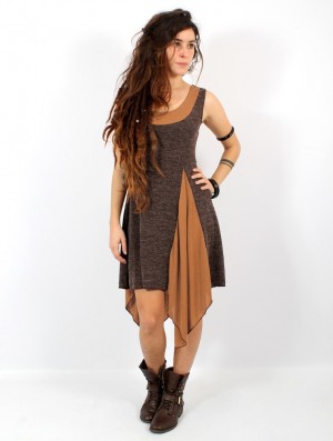 Toonzshop Anonga Tunic Topjes Dames Bruin | 305714-KFS