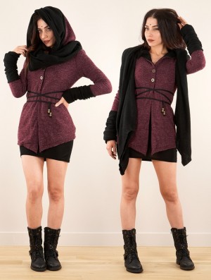 Toonzshop Azmäe Coat Jassen Dames Zwart | 845392-BAG