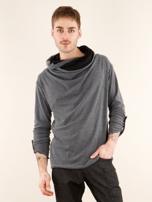 Toonzshop Banyu Sweatshirt Sweatshirt Heren Grijs | 035426-HQM