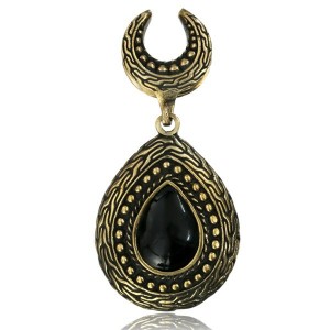 Toonzshop Bhaskar Onyx Brass Hanger Half Tunnel BH Dames | 867430-IHA