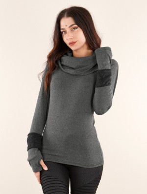 Toonzshop Chayan Sweatshirt Sweatshirt Dames Grijs | 298107-KLH