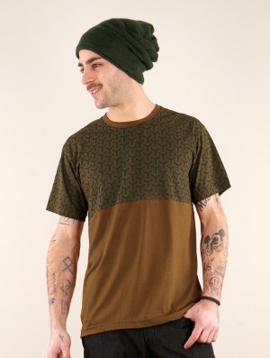 Toonzshop Cubyto Kikko Short Sleeves T-shirt T-Shirt Heren Zwart | 405798-HQM