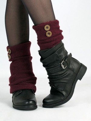 Toonzshop Delyäa Legwarmers Legwarmer Dames Wine | 760459-GAU