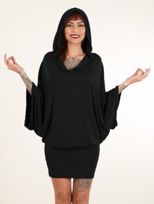 Toonzshop Eden Dress Jurk Dames Zwart | 906437-UYF