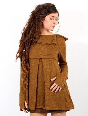 Toonzshop Ekantika Tunic Pullover Pullover Dames Rusty | 148972-XGB
