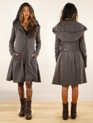 Toonzshop Enchantress Hooded Coat Jassen Dames Bruin | 860519-OKA