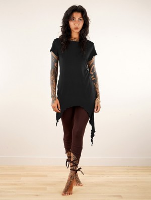 Toonzshop Himaskhalan Tunic Topjes Dames Zwart | 286359-CKZ