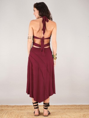 Toonzshop I See "Kaylah"Dress Jurk Dames Wine | 879645-HFI