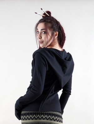 Toonzshop Jacket Dwarfhood Light "Kamini" Jassen Dames Zwart | 134902-HLT