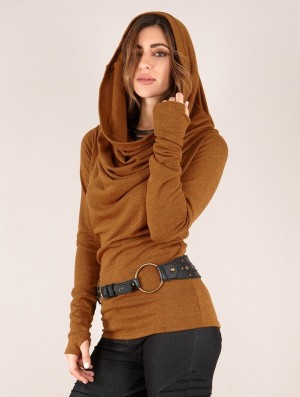 Toonzshop Kali Cowl Neck Sweater Trui Dames Rusty | 785032-CBO