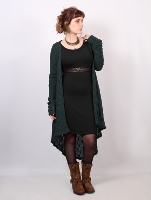 Toonzshop Kalyäa Crochet Cardigan Cardigan Dames Grijs | 621750-COB