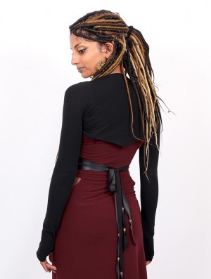 Toonzshop Kiyyö Bolero Topjes Dames Zwart | 572014-TNZ