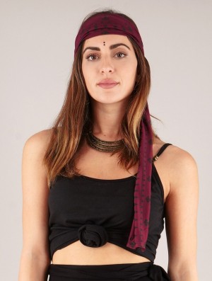 Toonzshop Lamaî Headband Hats-beanies Dames Wine | 742169-RQH