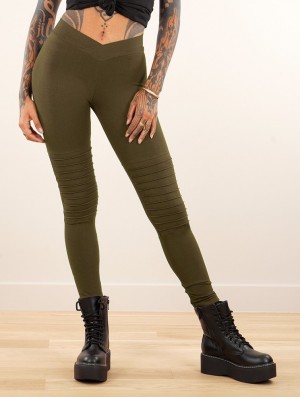 Toonzshop Lilith Long Leggings Leggings Dames Groen | 194365-BKJ