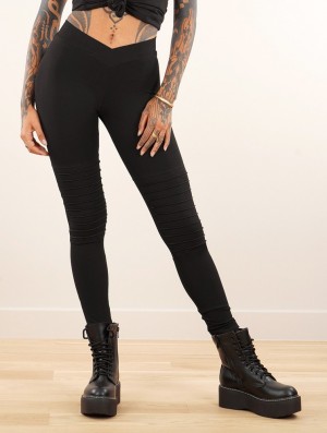 Toonzshop Lilith Long Leggings Leggings Dames Zwart | 238564-PHC