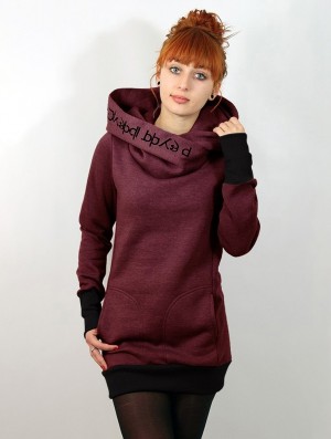 Toonzshop Lovely Reaper Long Hoodie Hoodie Dames Zwart | 016492-CVM