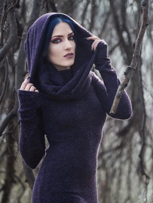 Toonzshop Mantra Big Collar Sweater Trui Dames Paars | 297081-JQC