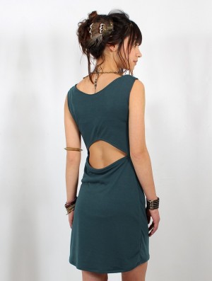 Toonzshop May-lï Dress Jurk Dames Teal | 297380-CNM