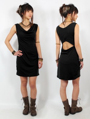 Toonzshop May-lï Dress Jurk Dames Zwart | 082736-YCB