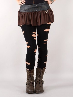 Toonzshop Micro Skirt Rok Dames Bruin | 603871-JYW