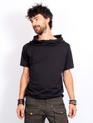 Toonzshop Moëkko T-shirt T-Shirt Heren Zwart | 865721-ZSN