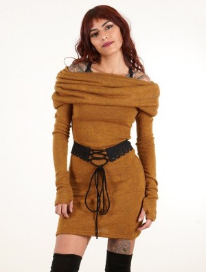 Toonzshop Mori Crochet Lace Belt Riemen Dames Zwart | 531478-MBQ