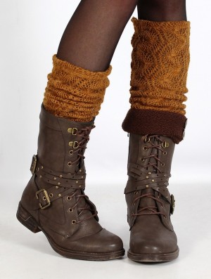 Toonzshop Naïlo Crochet Legwarmer Legwarmer Dames Rusty | 409657-UHR