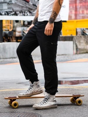 Toonzshop Narayan Gender Neutral Joggers Joggingbroek Dames Zwart | 071549-AKS