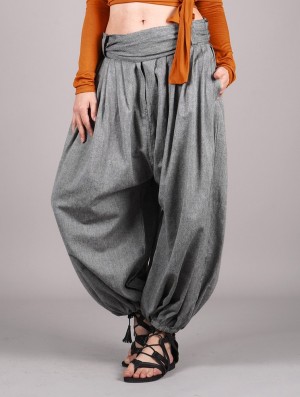 Toonzshop Nayma Harem Pants Broek Dames Grijs | 725016-LAZ