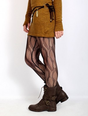 Toonzshop Okïl Lace Long Leggings Leggings Dames Zwart | 247683-HLU