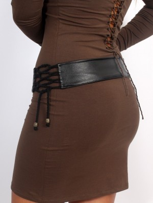 Toonzshop Oleyäa Belt Riemen Dames Zwart | 942713-YQI