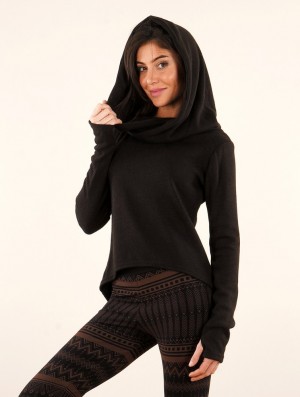 Toonzshop Oxymöre Mini Hoodie Hoodie Dames Zwart | 317082-ASZ
