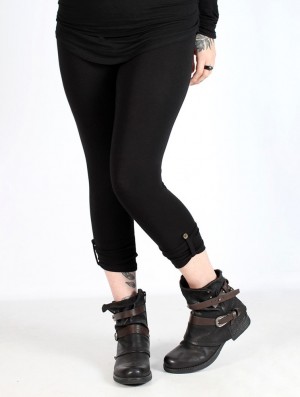 Toonzshop Sha-zu Short Leggings Leggings Dames Zwart | 537084-MOA
