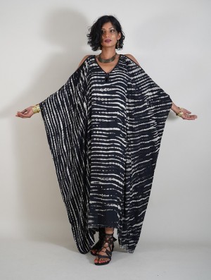 Toonzshop Shoulder Zebra Dress BH Dames Zwart Beige | 259604-VYO
