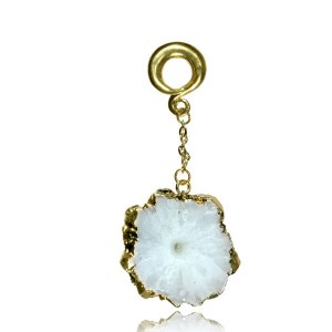 Toonzshop Solaris Quartz Druzy Ear Hanger Jewels Dames | 329586-EHS
