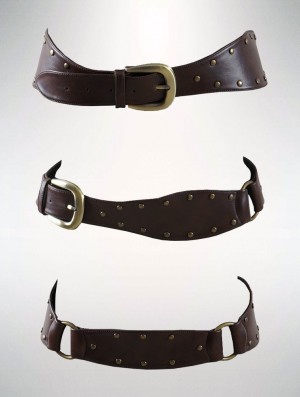 Toonzshop Varda Waist Belt Riemen Dames Bruin | 793524-DYN