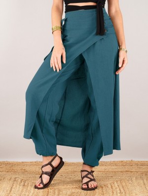 Toonzshop Wanda Harem Skirt Pants Rok Dames Donkerblauw | 712034-ZQE