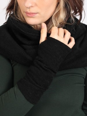 Toonzshop Yüm Arm Warmers Fingerless gloves-legwarmers Dames Zwart | 812069-HKR