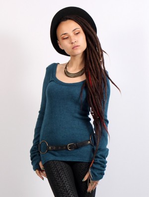 Toonzshop Ysïs Pullover Pullover Dames Blauw | 219670-EAJ