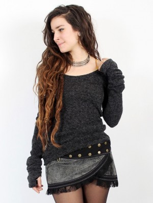 Toonzshop Ysïs Pullover Pullover Dames Donkergrijs | 573629-WAN