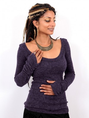Toonzshop Ysïs Pullover Pullover Dames Paars | 942381-JWH