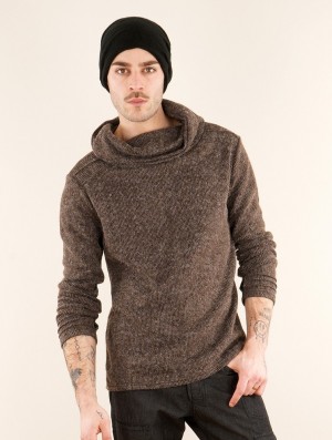 Toonzshop Özz Sweater Top Trui Heren Bruin | 430125-UVO