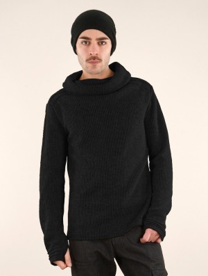 Toonzshop Özz Sweater Top Trui Heren Zwart | 827405-TSC
